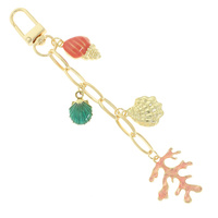 SEASIDE THEME BAG CHARM KEYCHAIN